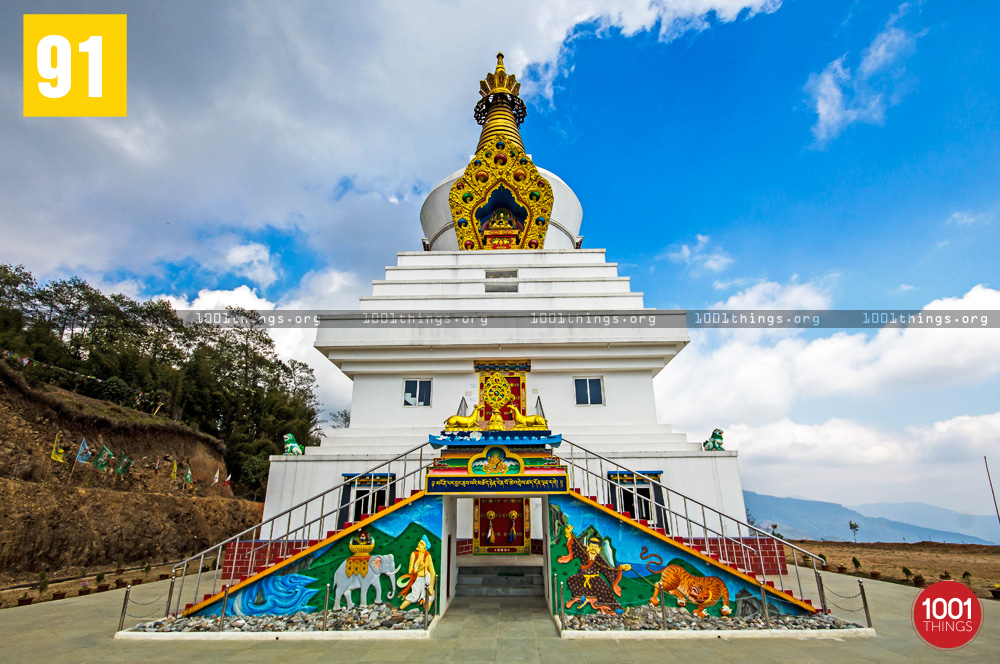 Great Stupa Ugyen Mindrolling Samten, Lava, Kalimpong