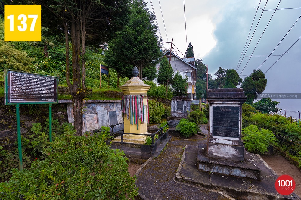 Tomb of Alexander Csoma De Koros, Darjeeling