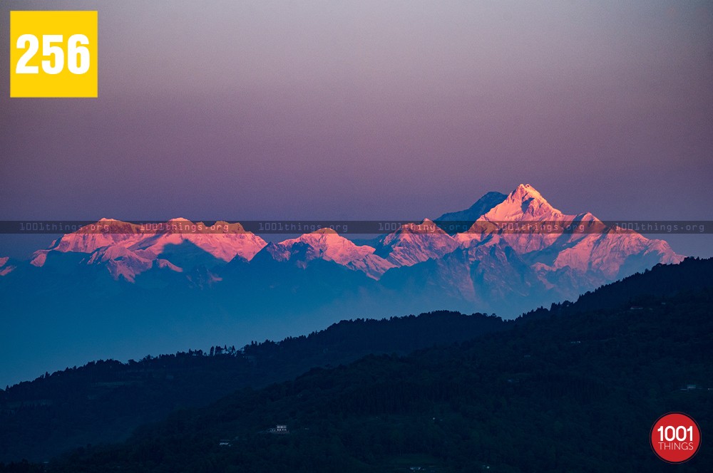 Mount Kanchenjunga from Jhandi