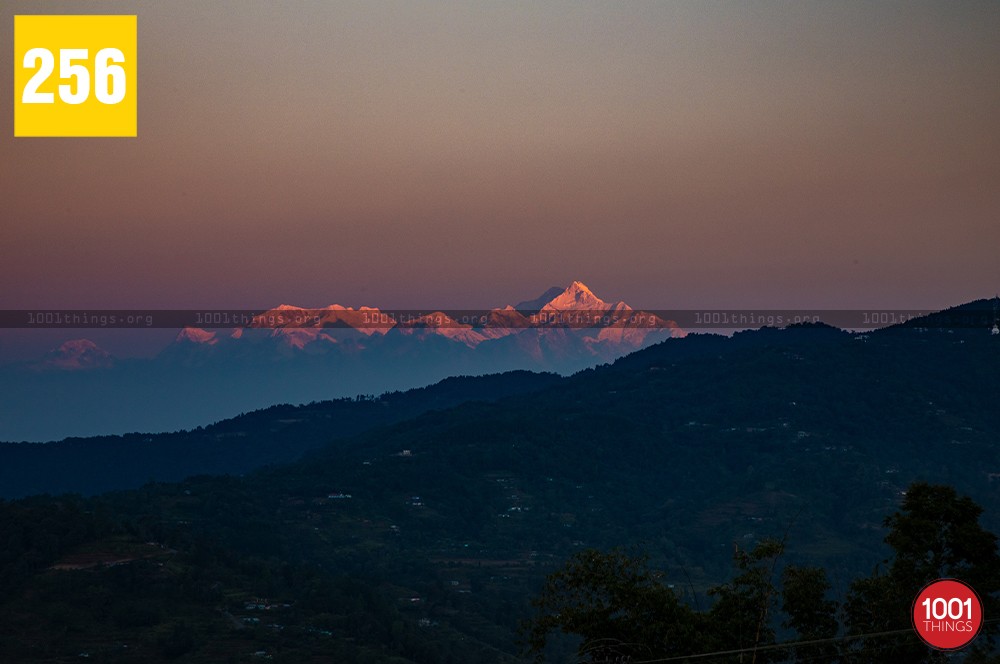 Mount Kanchenjunga see from Jhandi, Kalimpong