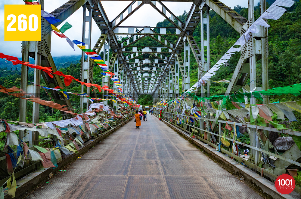 The serene Jogi Ghat bridge.